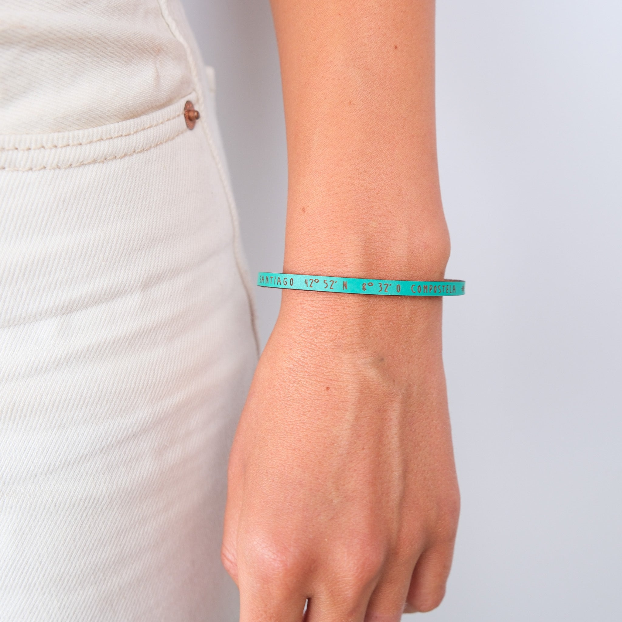 Pulseira Coordenadas Santiago de Compostela