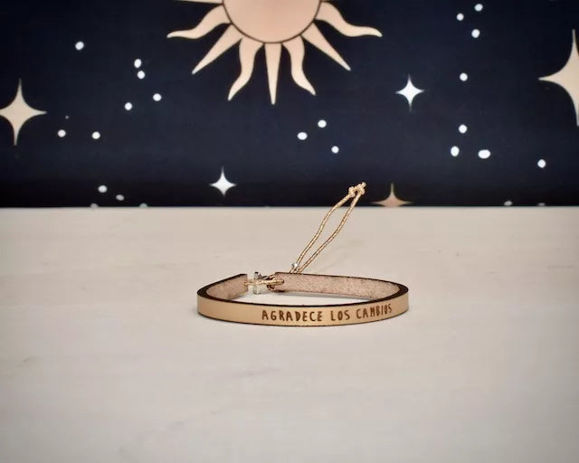 Pulsera Agradece los cambios