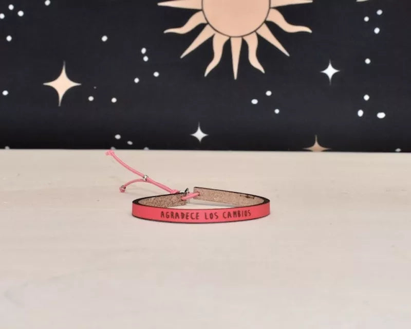 Pulsera Agradece los cambios