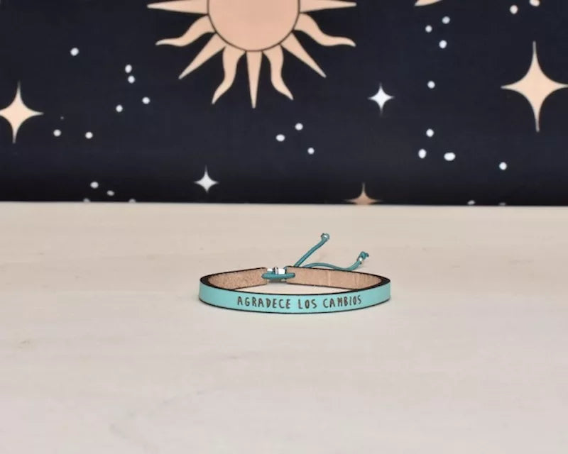 Pulsera Agradece los cambios