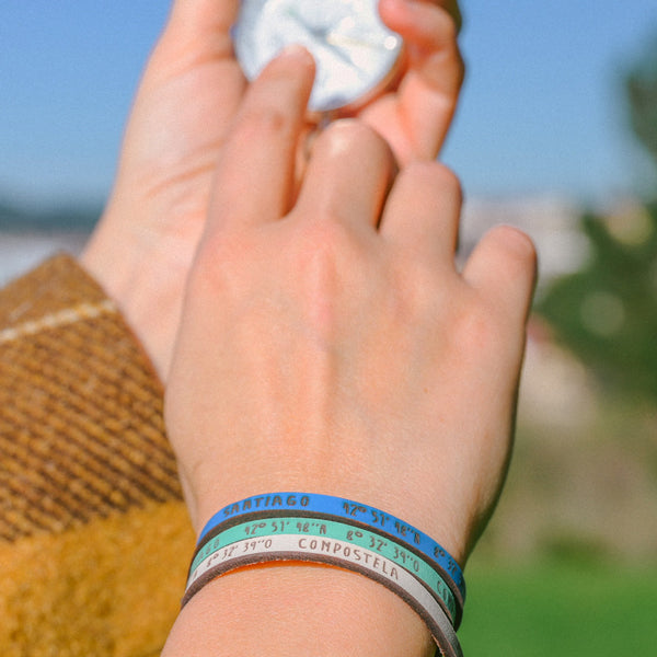 Pulseira Coordenadas Santiago de Compostela