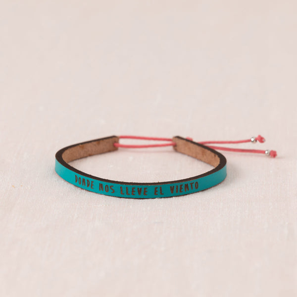 Pulsera Donde nos lleve el viento