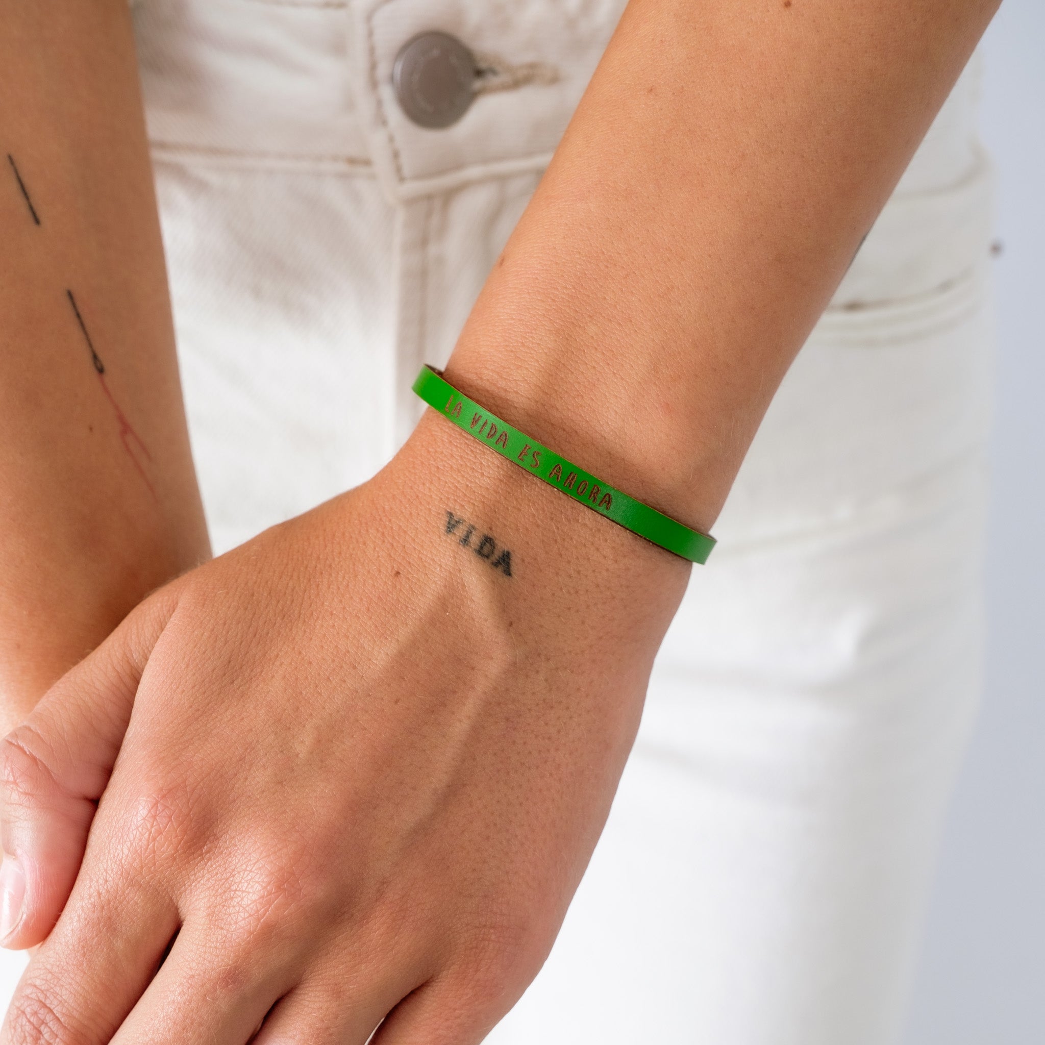 Pulsera La vida es ahora