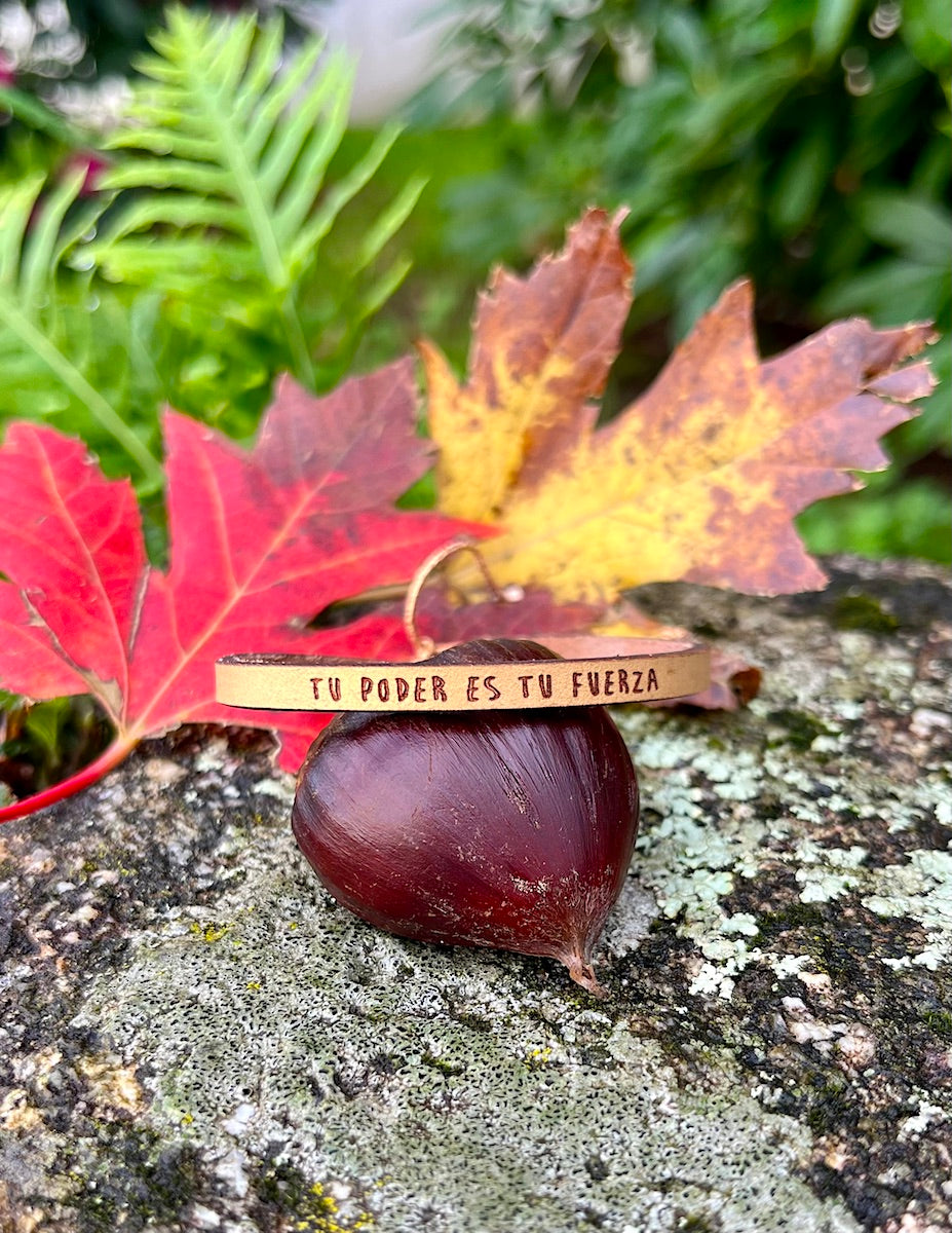 Pulsera Tu poder es tu fuerza